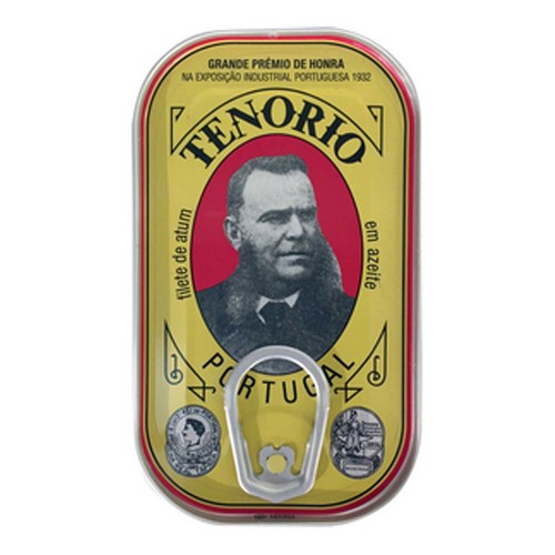 Filety z tuńczyka w oliwie z oliwek TENORIO 78 g
