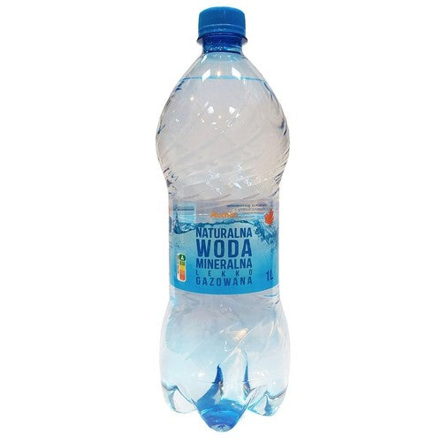 Naturalna woda mineralna lekko gazowana Auchan 1 l