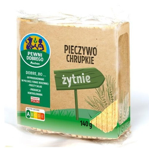 Pieczywo chrupkie żytnie Pewni Dobrego 140 g