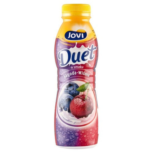 Duet o smaku jagoda-wiśnia Jovi 350 g