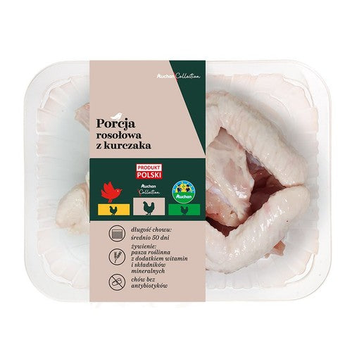 Porcja rosołowa z kurczaka  Auchan Collection na wagę ok 700 g