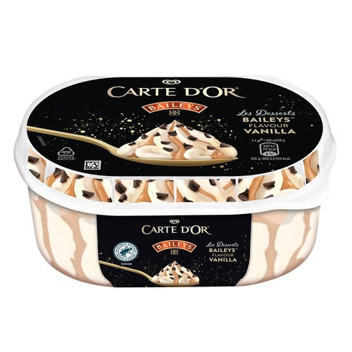 Les Dessetrs lody o smaku Baileys CARTE D'OR 825 ml