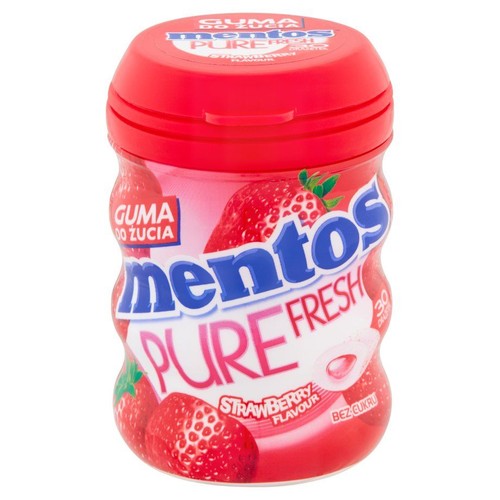 Guma Pure Fresh Strawberry Mentos 60 g