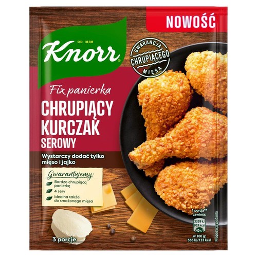 Fix Panierka chrupiący kurczak serowy Knorr 70 g