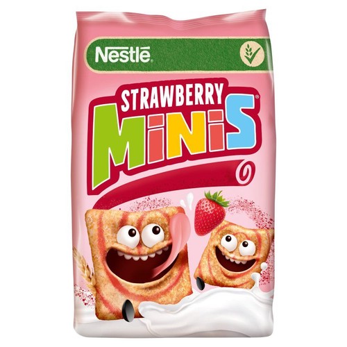 Płatki Strawberry Minis Nestle 450 g