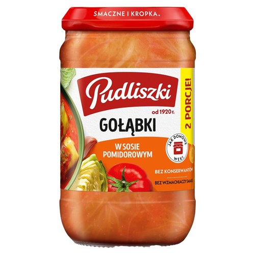 Gołąbki w sosie pomidorowym Pudliszki 590 g