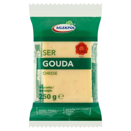 Ser gouda porcjowany Mlekpol 250 g