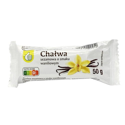Chałwa sezamowa o smaku waniliowym Auchan 50 g