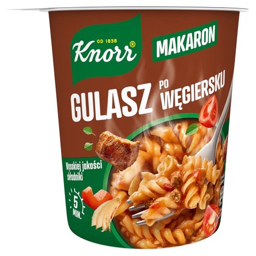 Makaron z sosem gulaszowym Knorr 53 g