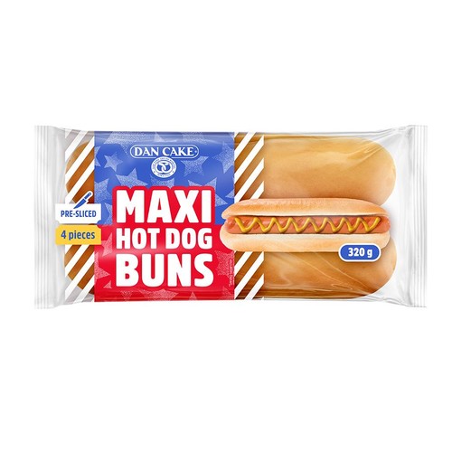 Bułki maxi hot dog Dan Cake 320 g