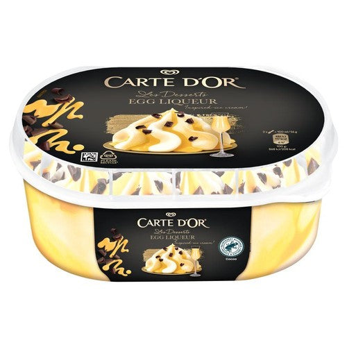 Les Desserts lody z likierem jajecznym CARTE D'OR 825 ml
