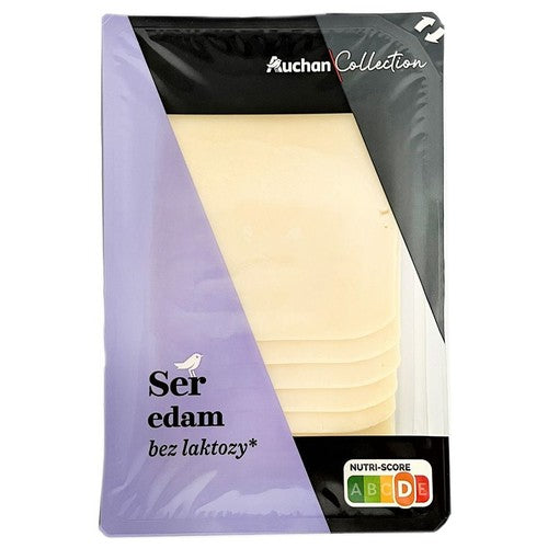 Ser Edam bez laktozy Auchan Collection 150 g