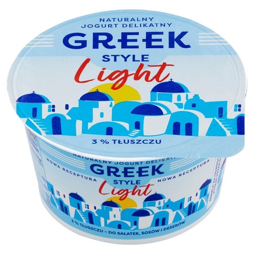 Jogurt naturalny light 3.5%  Greek Style 180 g