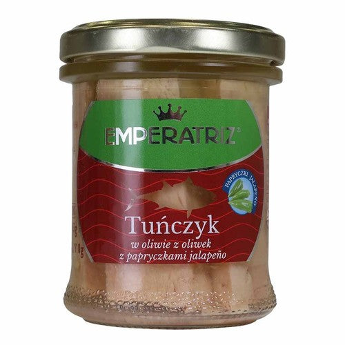 Tuńczyk jalapeno w oliwie z oliwek Emperatriz 165 g