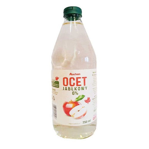 Ocet jabłkowy 6% Auchan 750 ml