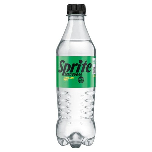 Zero Napój gazowany o smaku cytryny i limonki Sprite 500 ml