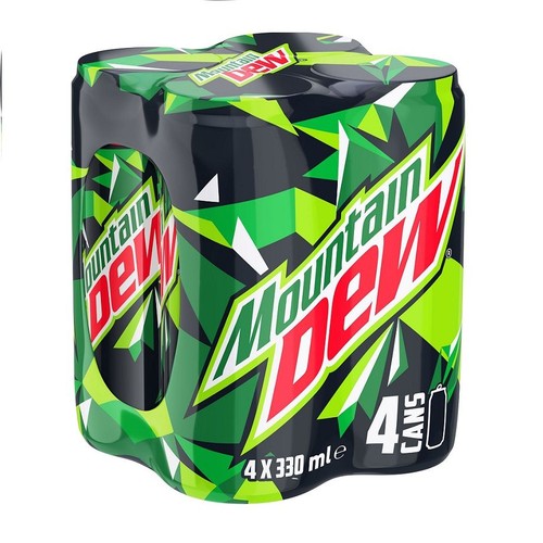 Napój gazowany o smaku cytrusowym Original Formula Mountain Dew 4 x 330 ml