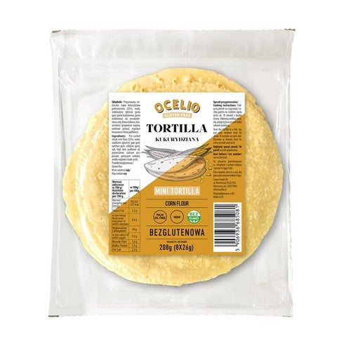 Tortilla kukurydziana bezglutenowa  Ocelio 208 g