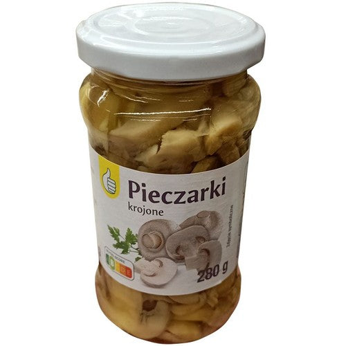 Pieczarki krojone w zalewie Auchan 168 g