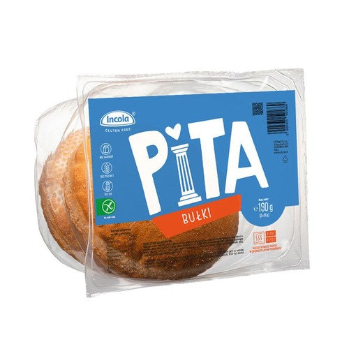Bezglutenowe bułki pita 2 szt Incola 190 g