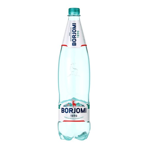 Gruzińska woda mineralna pochodzenia wulkanicznego  Borjomi 1 l