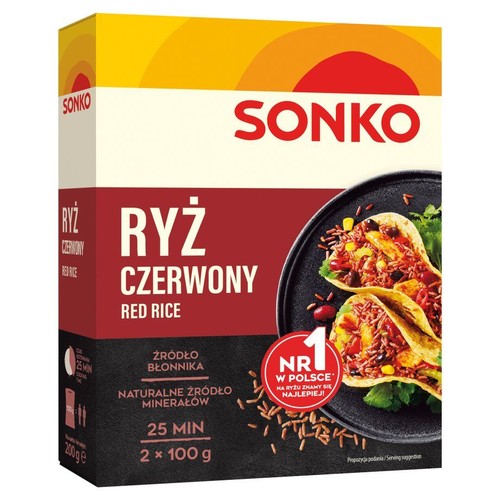 Ryż czerwony  Sonko 2 x 100 g