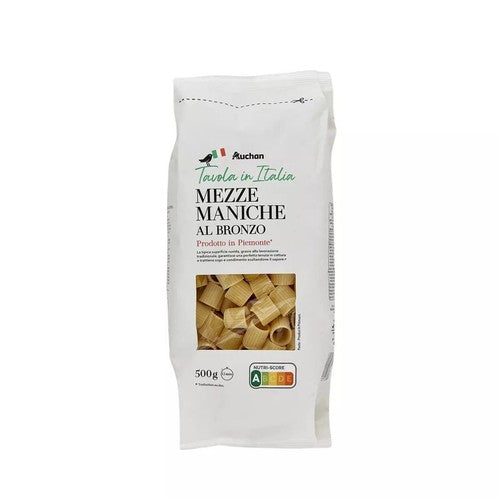 Makaron Mezze Maniche Al Bronzo rurki Auchan 500 g