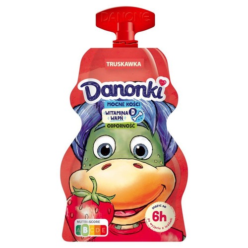 Danonki jogurt truskawkowy Danone 70 g