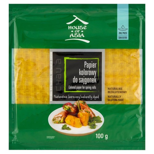 Papier kolorowy do sajgonek House of Asia 100 g