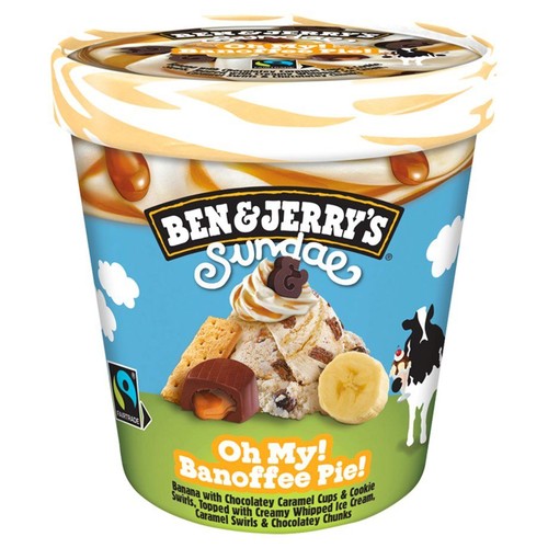 Lody Oh My! Banoffee Pie!  Ben&Jerry's 427 ml