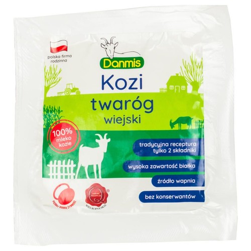 Twaróg wiejski z mleka koziego Danmis 200 g