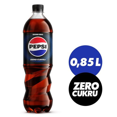 Napój gazowany   Pepsi-Cola zero cukru 850 ml
