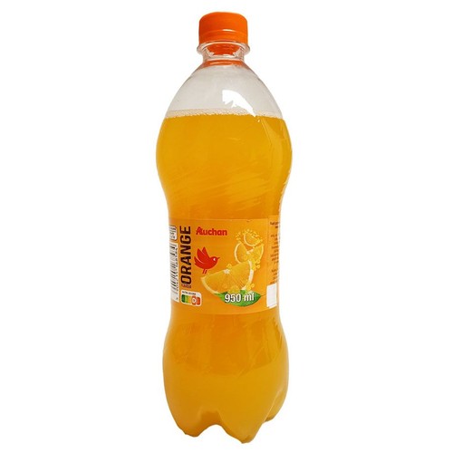Napój gazowany Orange Auchan 950 ml