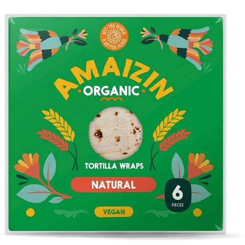 BIO Tortille pszenne Amaizin 240 g