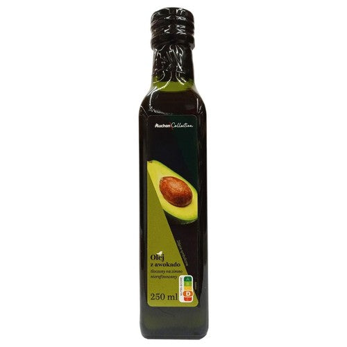 Olej z awokado tłoczony na zimno Auchan Collection 250 ml