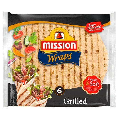 Wraps Tortilla pszenna grillowana Mission 370 g