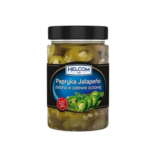 Papryka jalapeno zielona w zalewie octowej Helcom 290 g