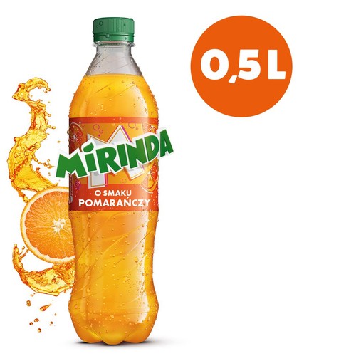 Napój gazowany o smaku pomarańczowym Mirinda 500 ml