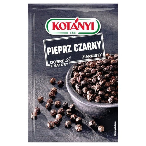 Pieprz czarny ziarnisty Kotányi 20 g