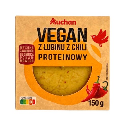 Vegan z Łubinu z chili proteinowy Auchan 150 g