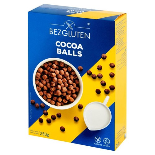 Kuleczki kakaowe bezglutenowe Bezgluten 250 g