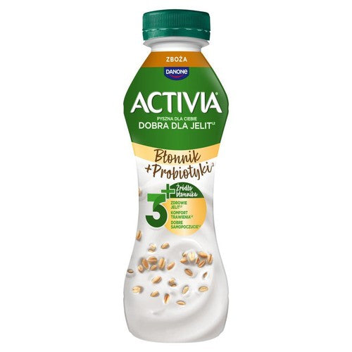 Jogurt pitny ze zbożami    Activia 270 g