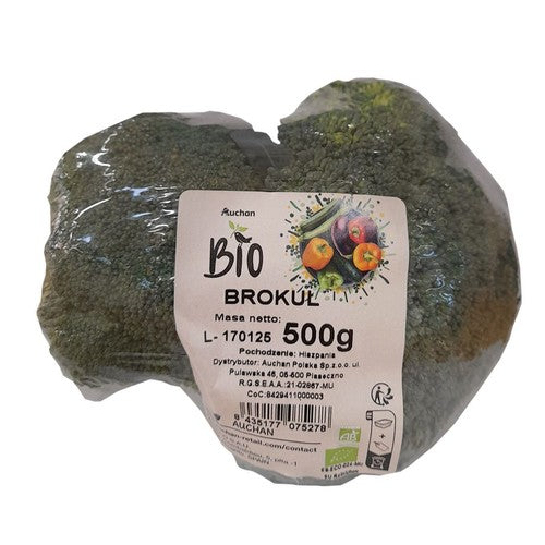 BIO Brokuł Warzywa Auchan 500 g