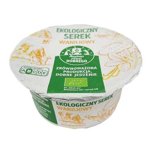 BIO Serek waniliowy Pewni Dobrego 140 g