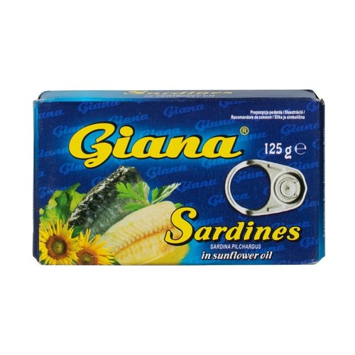 Sardynki w oleju  Giana 125 g