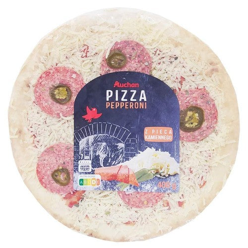 Pizza Pepperoni Auchan 400 g
