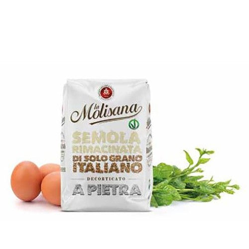 Rimancinata Mąka typ 1  - 100% ziarno włoskie  La Molisana 1 kg