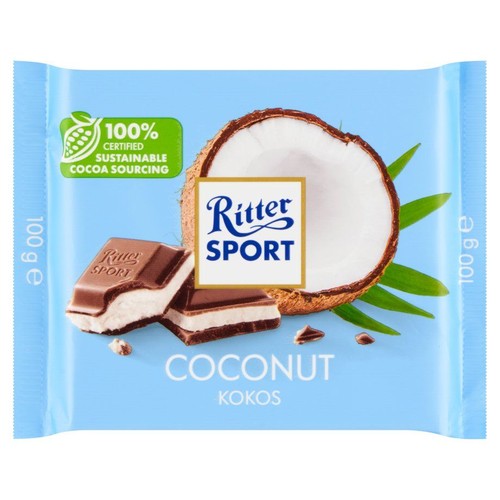 Czekolada mleczna kokosowa Ritter Sport 100 g