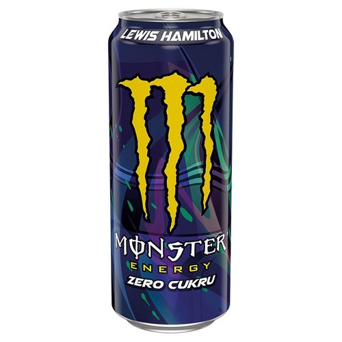 Napój energetyczny Lewsi Hamilton zero cukru Monster 500 ml
