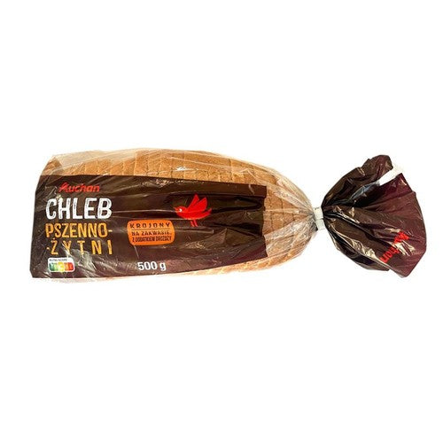Chleb pszenno - żytni   Auchan 500 g